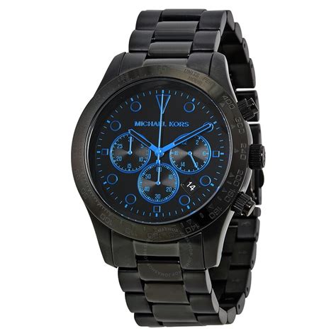 layton black tone michael kors|Michael Kors Layton Chronograph Stainless Steel Watch .